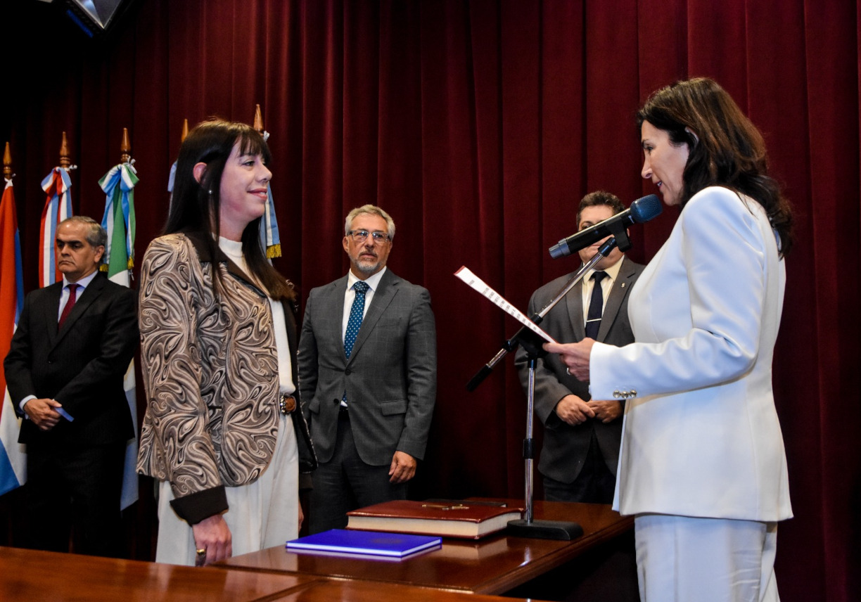 Fotografía. Juró una nueva jueza Civil y Comercial