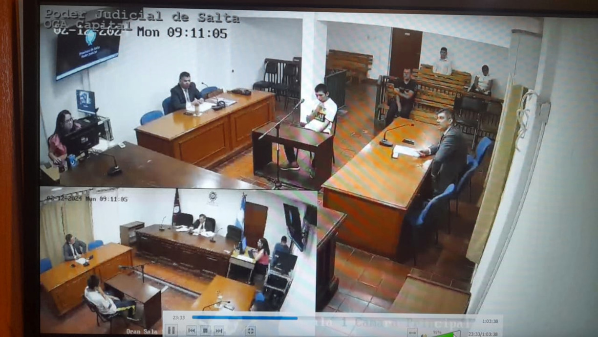 fotografía: Se realizó la primera audiencia del Plan de Oralidad Penal en Orán