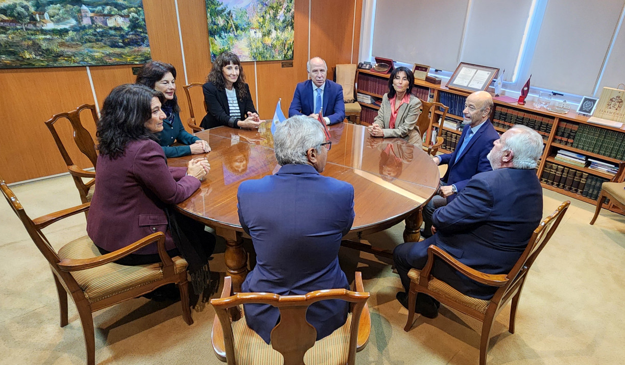 Fotografía. Acuerdo extraordinario para recibir a Ricardo Lorenzetti