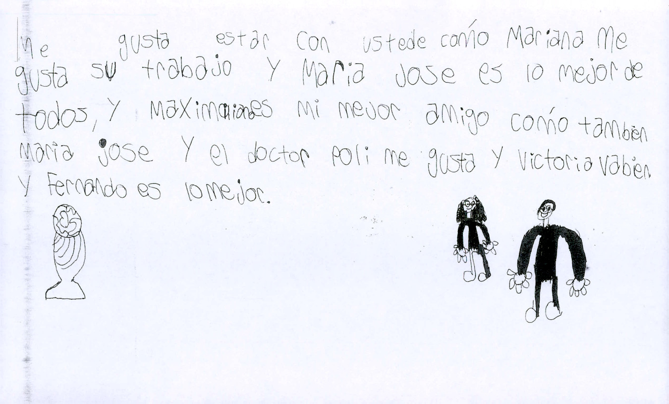 Fotografía: “Ustedes son dos niños maravillosos”, el párrafo dedicado a dos niños en un proceso de restitución