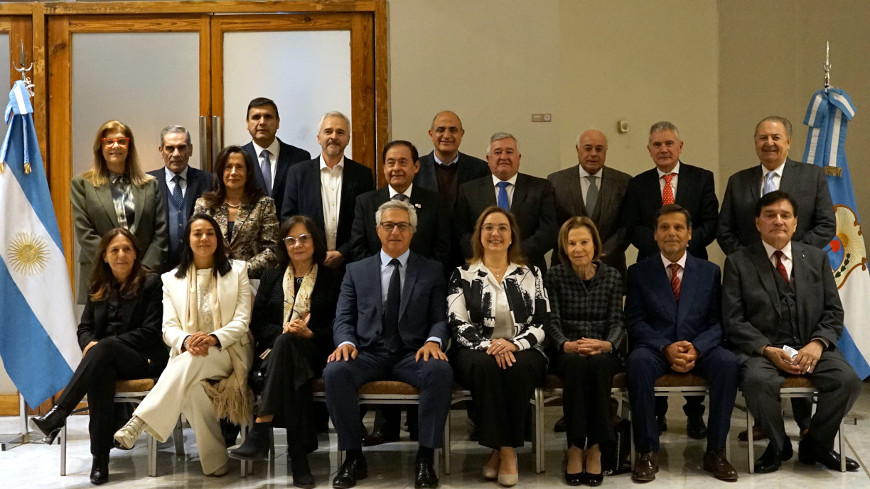 Fotografía: Reunión de la Comisión Directiva de Jufejus 