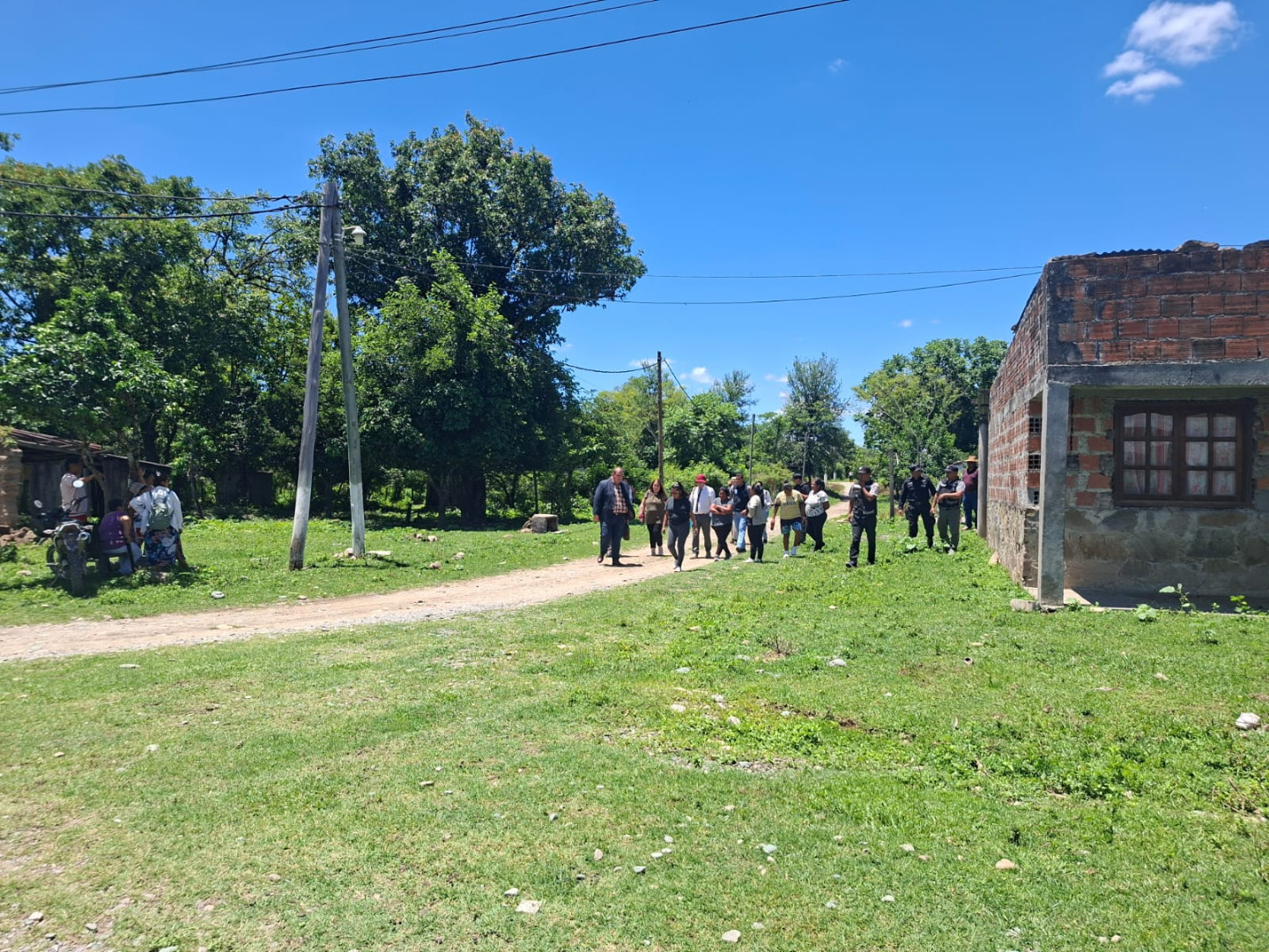 recosntrucción del hecho e inspección ocular en un juicio por homicidio simple en Isla de Cañas