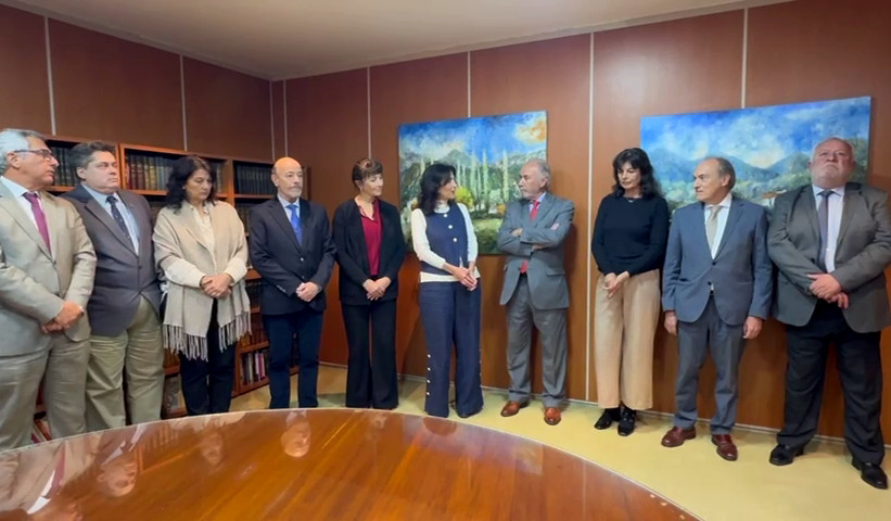 Fotografía: Reconocimiento a la trayectoria de un juez jubilado