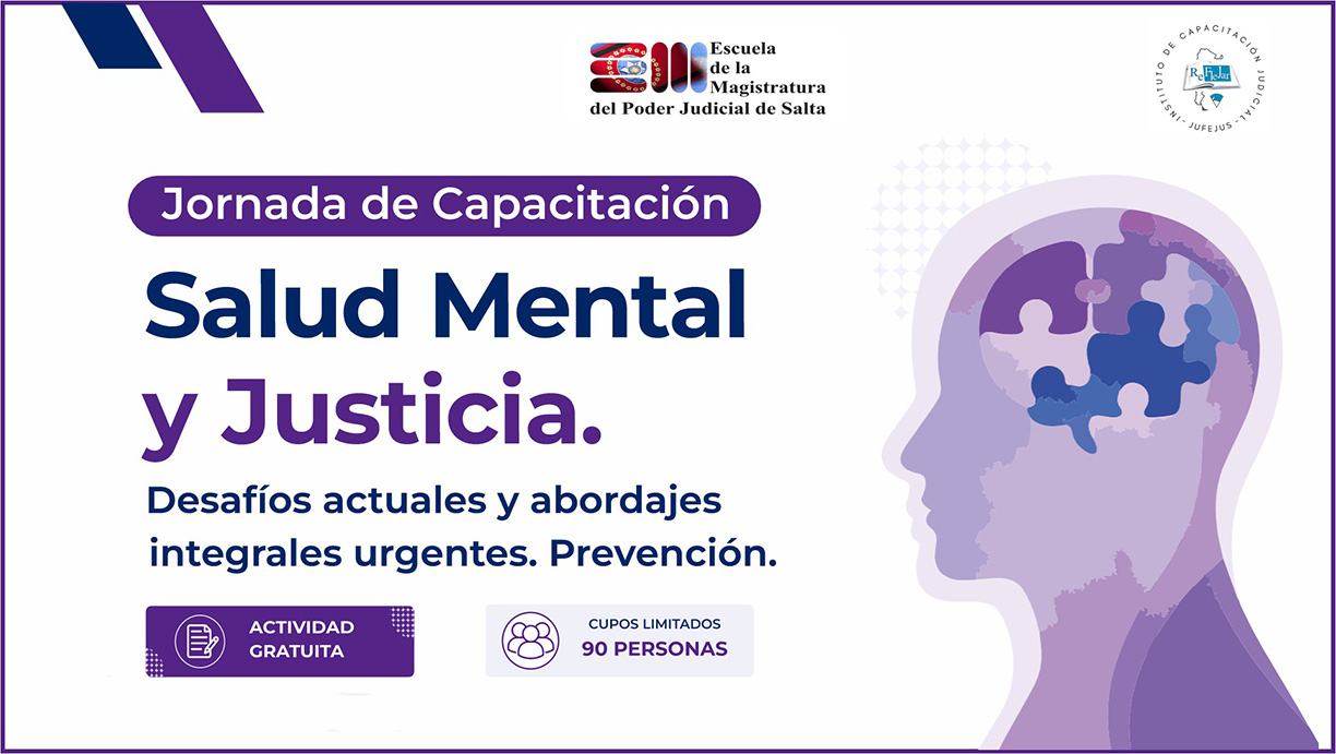 Imagen: Capacitación sobre salud mental y justicia