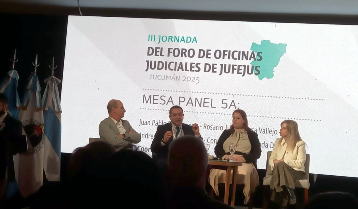 Fotografía: El Poder Judicial de Salta participó en la III Jornada del Foro de Oficinas Judiciales de JuFeJus
