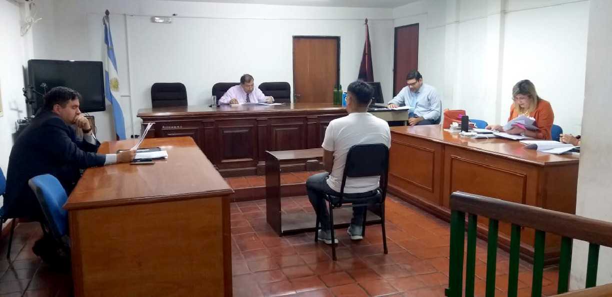fotografía audiencia Orán: Prisión efectiva por abuso y aprovechamiento de la inmadurez sexual de una menor