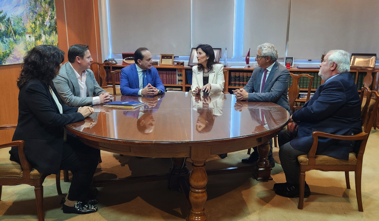 Fotografía: La Corte de Justicia recibió al Defensor General de Ecuador