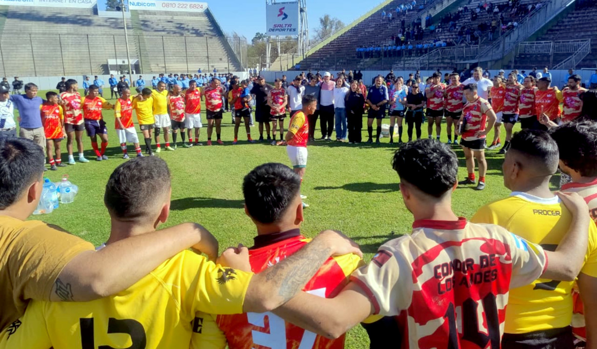 Fotografía: El Poder Judicial, el Servicio Penitenciario y la Fundación Espartanos fomentan la integración de internos a través del deporte